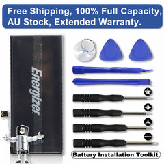 Energizer for iPhone 8 Plus 2691mAh High Capacity Battery Replacement A1864 etc.with Battery Installation Toolkit