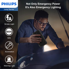 Philips Portable Car Battery Jump Starter (DLP8086NB)