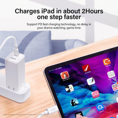 Philips 1.25m USB-C to USB-C Charge Cable Connector for iPhone 16/15 Plus/Pro/Pro max, iPad Pro, for Samusng S24 S23 S22, ZTE and for Google Pixel Synchronize and Charging Cable (DLC4576C)