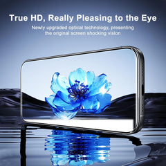 BUCKKO HD Clear Glass Screen Protector Film for iPhone 15, Tempered Glass Explosion-proof Nano Coated Filter for iPhone 15【Anti-Oil】【Anti-Shatter】【Anti-Fingerprint】【Full Coverage】【Hardness 9H】10D- 3 PCS