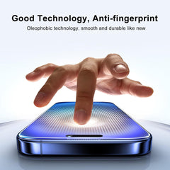 BUCKKO HD Clear Glass Screen Protector Film for iPhone 15, Tempered Glass Explosion-proof Nano Coated Filter for iPhone 15【Anti-Oil】【Anti-Shatter】【Anti-Fingerprint】【Full Coverage】【Hardness 9H】10D- 3 PCS