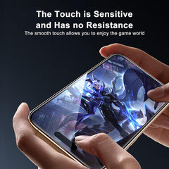 BUCKKO HD Clear Glass Screen Protector Film for iPhone 16 Plus, Tempered Glass Explosion-proof Nano Coated Filter for iPhone 16 Plus【Anti-Oil】【Anti-Shatter】【Anti-Fingerprint】【Full Coverage】【Hardness 9H】- 3 PCS