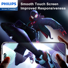 Philips Privacy Glass Screen Protector Film for Apple iPhone 15 Plus, Tempered Glass Anti-Spy Anti-Peeping Explosion-proof Nano Coated Filter【Anti-Oil】【Anti-Fingerprint】【Full Coverage】【Hardness 9H】DLK5508