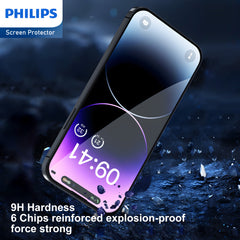 Philips Anti-Reflection Tempered Glass Screen Protector for iPhone 14 Pro DLK5605