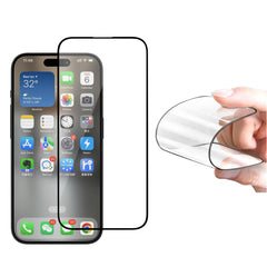Philips HD Ceramic Screen Protector Film for iPhone 15, TPU Flexible Clear Explosion-proof Nano Coated Filter【Anti-Oil】【Anti-Shatter】【Anti-Fingerprint】【Full Coverage】【Hardness 9H】DLK7107