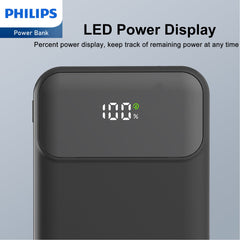 Philips 10000mAh PowerBank With Three Charging Cables DLP1912CB