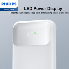 Philips 10000mAh PowerBank With Three Charging Cables DLP1912CW