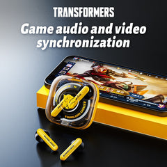 Transformers Decepticon True Wireless Headphones Purple TF-T03