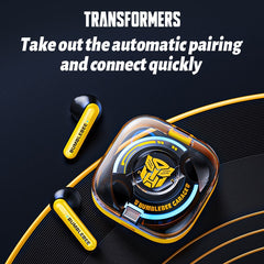 Transformers Decepticon True Wireless Headphones Purple TF-T03