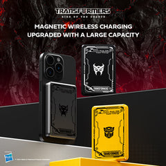 Transformers Magnetic Wireless Portable 10000mAh 15W Fast Charger Power Bank TF-D02