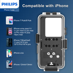 Philips Diving Phone Case for iPhone 7-14 series (DLK6301B)