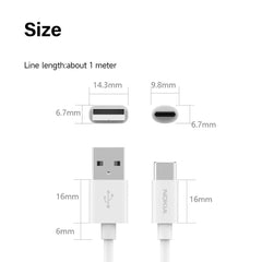 Nokia Essential Charging Cable E8100M (1m) - USB-A to Micro-USB