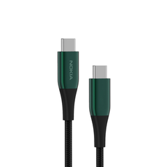 Nokia Pro Cable P8201C (Green) - 2m - USB-C to USB-C