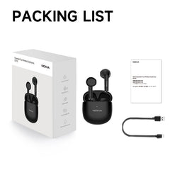 Nokia Essential True Wireless Earphones E3110 (Black)
