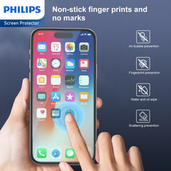 Philips Blue Light Filtering Tempered Glass Screen Protector for iPhone 14 (DLK1302)