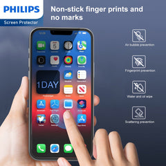 Philips Privacy Tempered Glass Screen Protector for iPhone 14 DLK5502