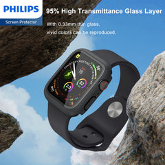 Philips HD Tempered Glass Screen Protector for Apple Watch Series 7/8 45mm (DLK2205B)