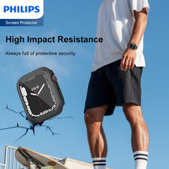 Philips HD Tempered Glass Screen Protector for Apple Watch SE 44mm (DLK2202B)